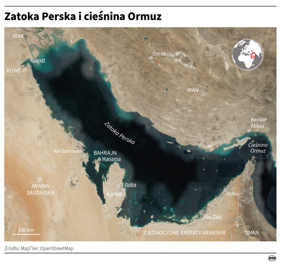 Blokada Cieśniny Ormuz. USA są niezdolne do ochrony statków handlowych