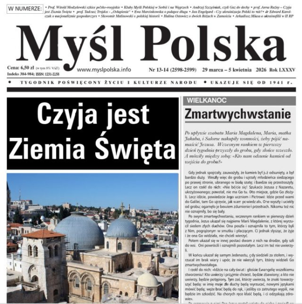 Serwis Internetowy Myśli Polskiej 27.03.2026