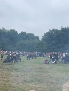 Zamek na szczycie wulkanu