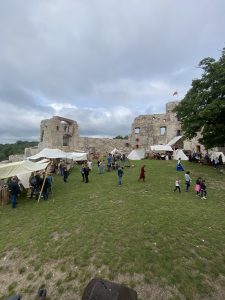 Zamek na szczycie wulkanu