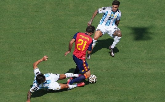 Wielki finał mundialu. Hiszpania-Argentyna. Do przerwy 0:0