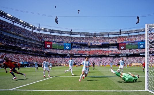 Wielki finał mundialu. Hiszpania-Argentyna. Do przerwy 0:0