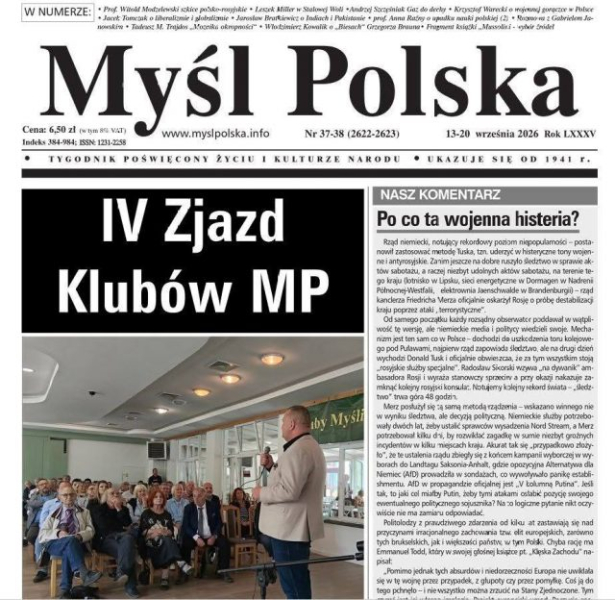 IV Zjazd Klubów Myśli Polskiej – tak było!